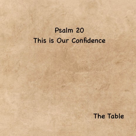 Psalm 20 This is Our Confidence | Boomplay Music