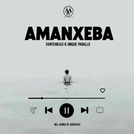 Amanxeba (DarkFace Remix) ft. Unique Paballo | Boomplay Music