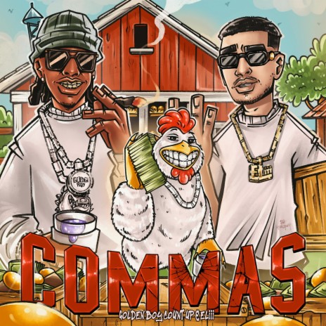 Commas ft. Goldenboy Countup | Boomplay Music