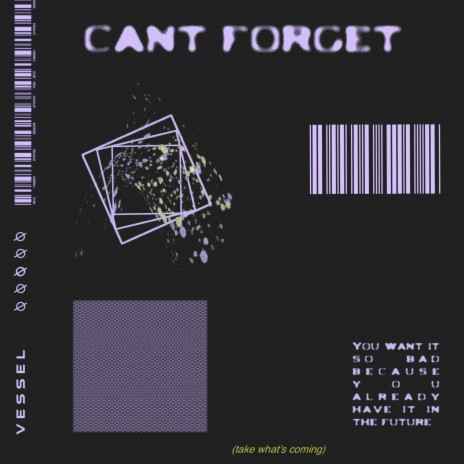 Can't Forget | Boomplay Music