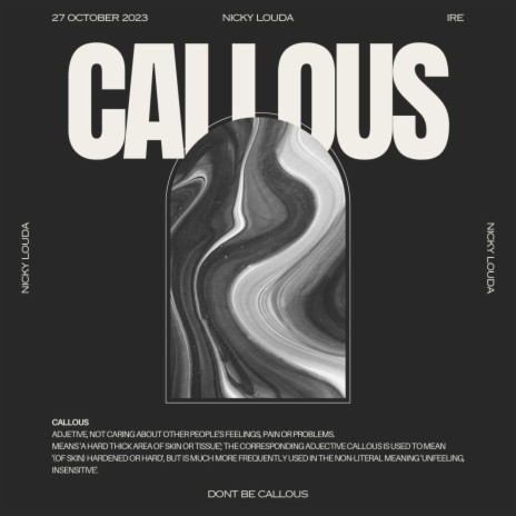 Callous | Boomplay Music