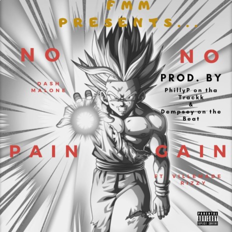 No Pain No Gain ft. VilleMade Rizzy | Boomplay Music