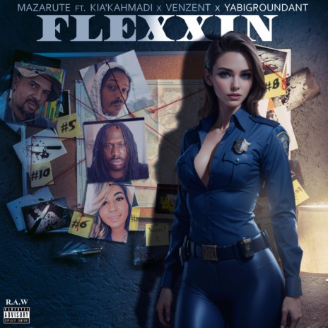 Flexxin ft. Vinzent, Kia' kahmadi & Yabigroundant | Boomplay Music
