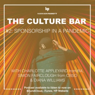 The Culture Bar: Sponsorship in a Pandemic