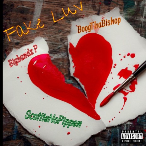 Fake Luv ft. ScottieNoPippen & Boog Tha Bishop | Boomplay Music