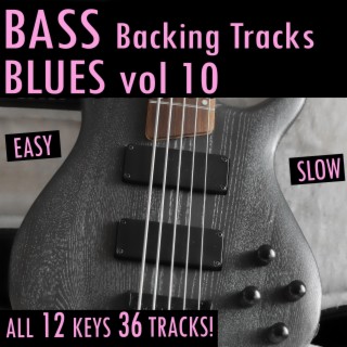 Blues Backing Tracks for Bass Practice (No Bass) Vol 10