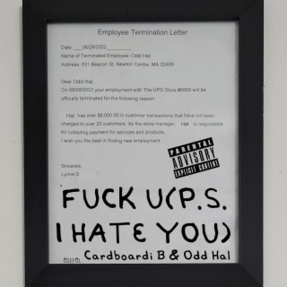 Fuck U(P.S. I Hate You)