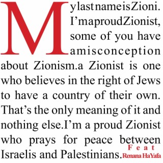 ziOniSt (The Meaning of Noam Zioni) (feat. Renana HaYafa)