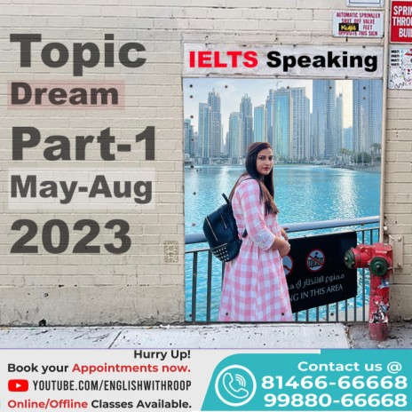 IELTS Speaking Part 1 Topic Dream | Boomplay Music
