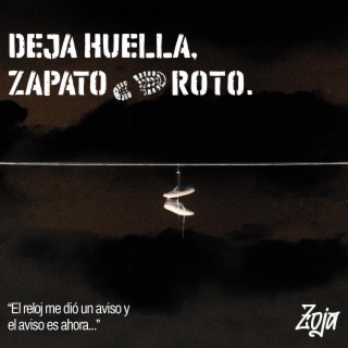 Deja huella, zapato roto