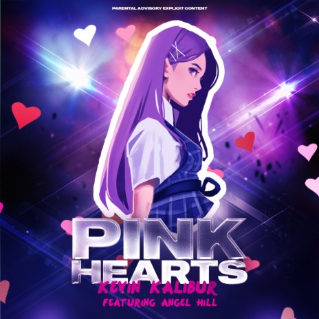 Pink Hearts ft. Angel Hill | Boomplay Music