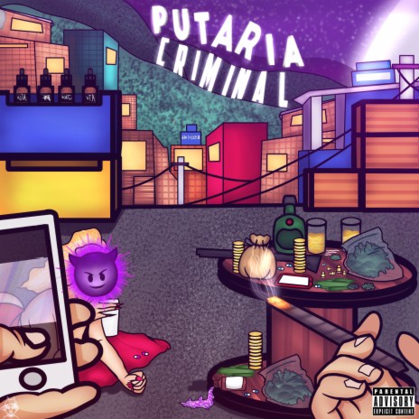 PUTARIA CRIMINAL ft. AiiJOTA, Tixan, Off.coelho & Lil Spk | Boomplay Music