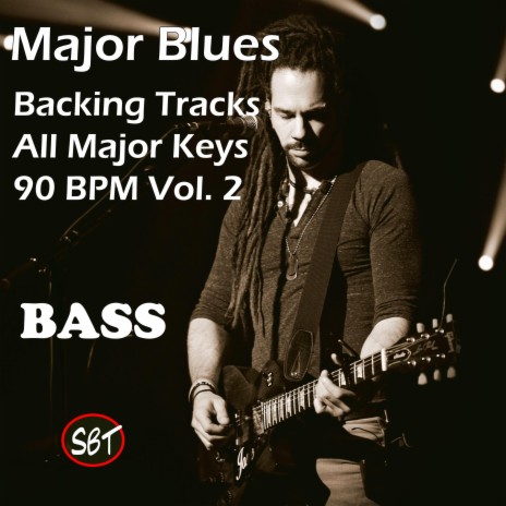 Major Blues Bass Guitar Backing Track in Ab Major 90 BPM, Vol. 2 | Boomplay Music