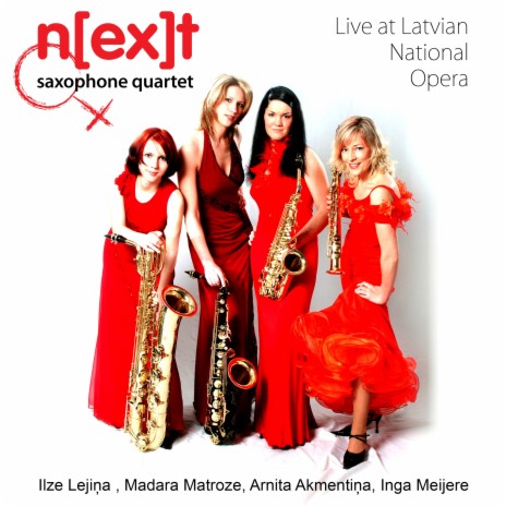 Sensitivity - I. Andantino (Live) ft. n[ex]t saxophone quartet, Madara Matroze, Arnita Akmentiņa & Inga Meijere | Boomplay Music
