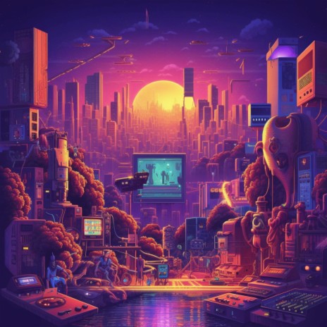 Synthwave Serenade: Retro-Chic Chiptune Vibes