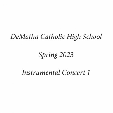 Legacy (Live) ft. DeMatha Catholic High School Percussion Ensemble I