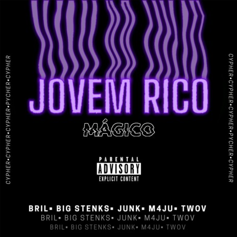 Jovem Rico Mágico ft. TwoV, bymaju, JRM Junk & Big Stenks | Boomplay Music