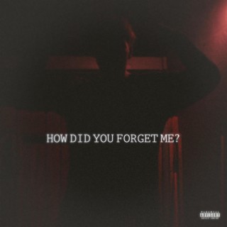 HOW DID YOU FORGET ME?