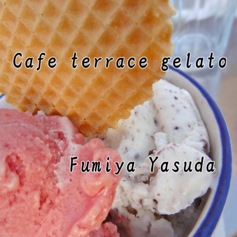 Cafe terrace gelato