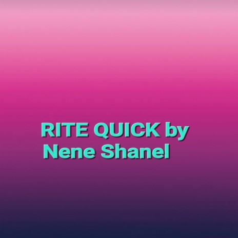 Rite Quick | Boomplay Music