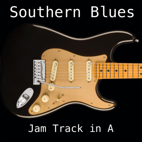 Southern Blues Jam track in A