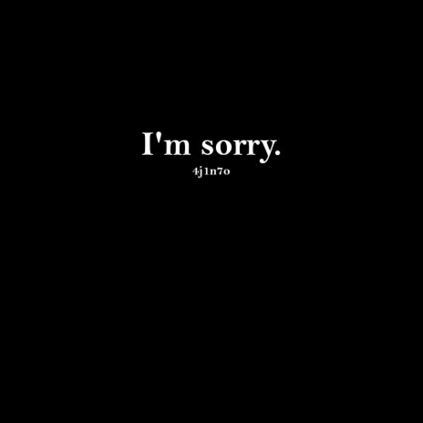 I'm sorry. (acoustic version)