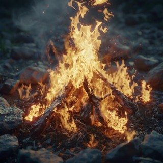 Fire Tranquility: Gentle Music for Relaxation