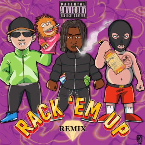 Rack Em Up (Remix) ft. Big Nins & Dizz | Boomplay Music