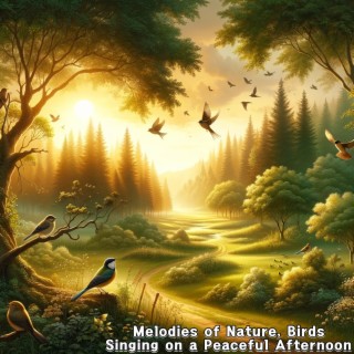 Melodies of Nature, Birds Singing on a Peaceful Afternoon