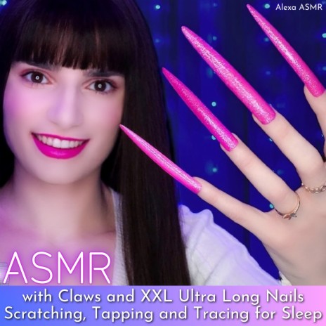 ASMR Scratching and Tracing a Bamboo Mat with XXL Ultra Long Nails | Boomplay Music