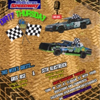 RCS DIRTY THURSDAY - with Street Stock Drivers #28, Greg Jose & #30, Seth Klostreich