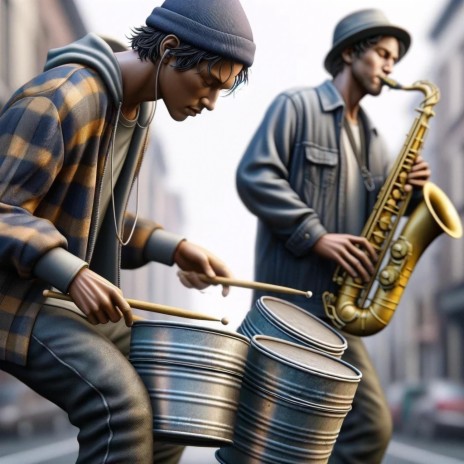 Bucket Drums and Sax | Boomplay Music