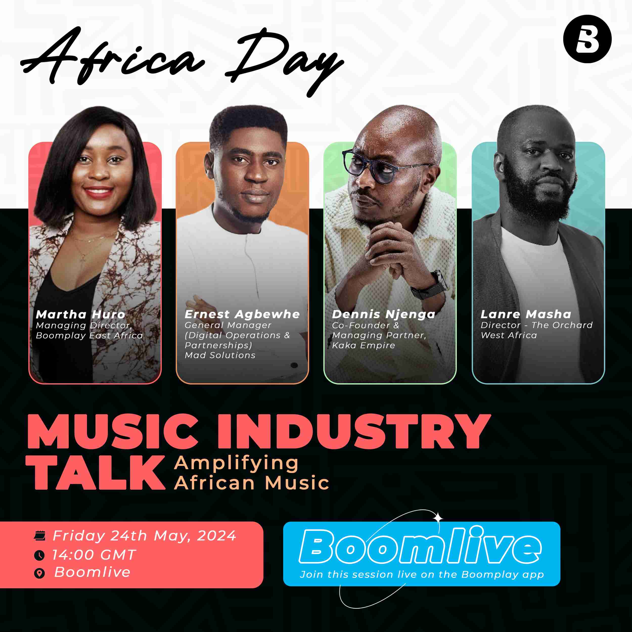 AFRICA DAY CELEBRATIONS ON BOOMLIVE!