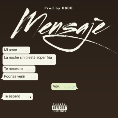 Mensaje | Boomplay Music