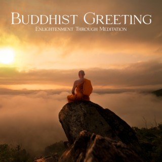 Buddhist Greeting: Enlightenment Through Meditation