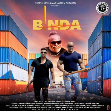 Binda ft. Shubh Panchal, Ravinder Kuhar & Indian Rock | Boomplay Music