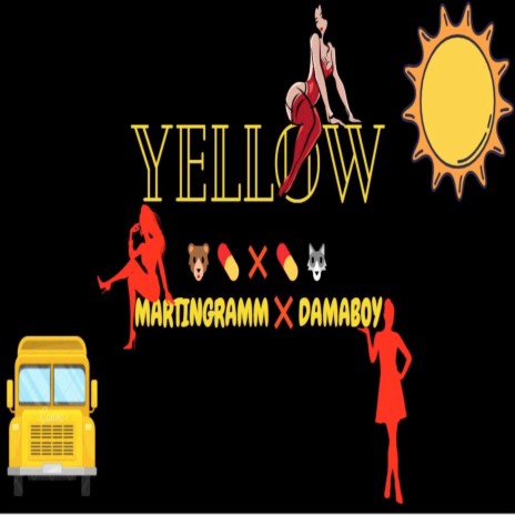 Yellow ft. MartinGramm | Boomplay Music
