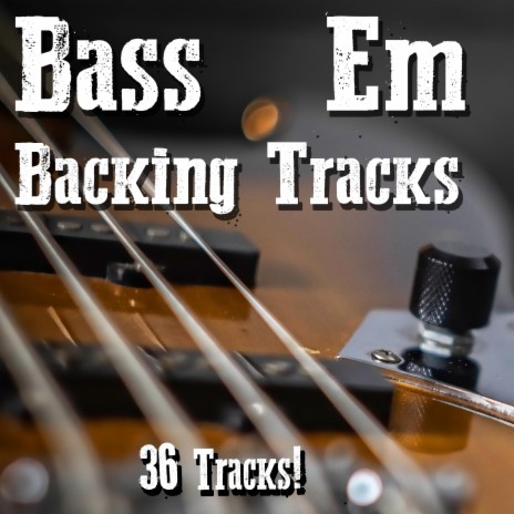 Fast Backing Track for Bass | Funk Rock in Em (Chords Em C Am Em)