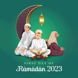First Day of Ramadan 2023: Family Pray under Night Sky