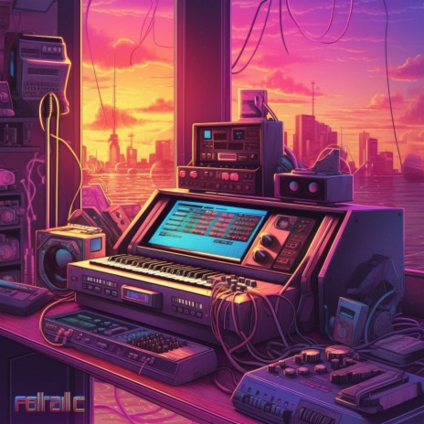 Cyber Circuit: Futuristic Arcade Symphony