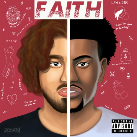 Faith! ft. THELAW | Boomplay Music