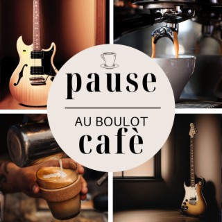 Pause café au boulot: Guitare électrique pour la pause de travail, relax café au boulot