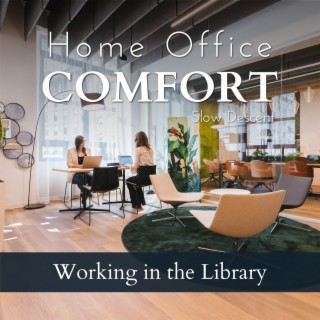 Home Office Comfort - Working in the Library