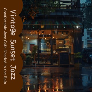 Comfortable Jazz Cafe Nestled in the Rain