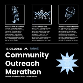 Cryogen Community Outreach Marathon ft. novosk lyrics | Boomplay Music