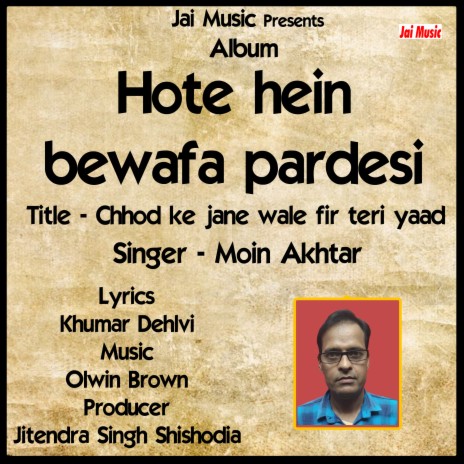 Chhod ke jane wale fir teri yaad | Boomplay Music