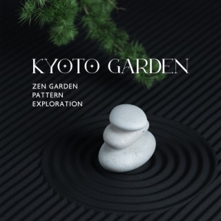 Kyoto Garden: Zen Garden Pattern Exploration, Osaka Tranquil Journey, Zen Meditation Garden, Asian Far East Instruments, Japanese Relaxation and Meditation