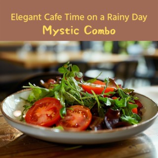 Elegant Cafe Time on a Rainy Day