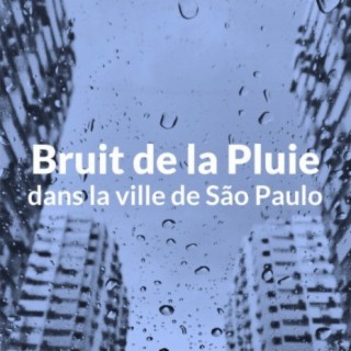 Bruit de la pluie dans la ville de são paulo