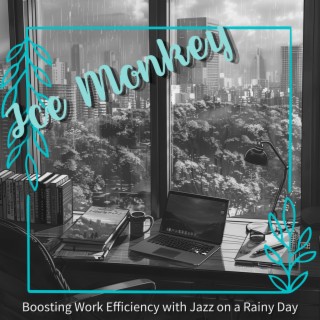 Boosting Work Efficiency with Jazz on a Rainy Day